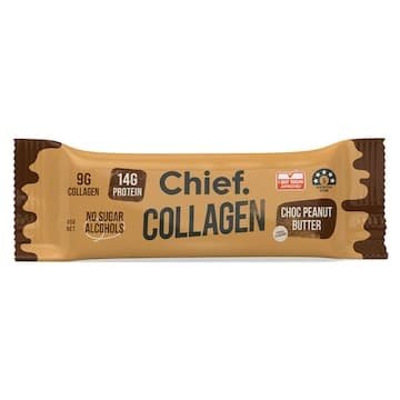 Chief Collagen Protein Bar Choc PB