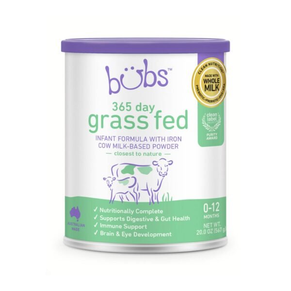 Bubs Organic Grass Fed Infant Formula Stage 1