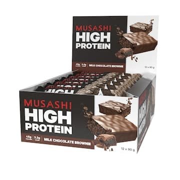 Musashi High Protein Bar Choc Brownie